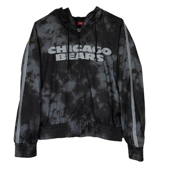 Mitchell & Ness Chicago Bears NFL Reflective Womens Jacket‎ M Medium Dk Grey NWT - Picture 1 of 9